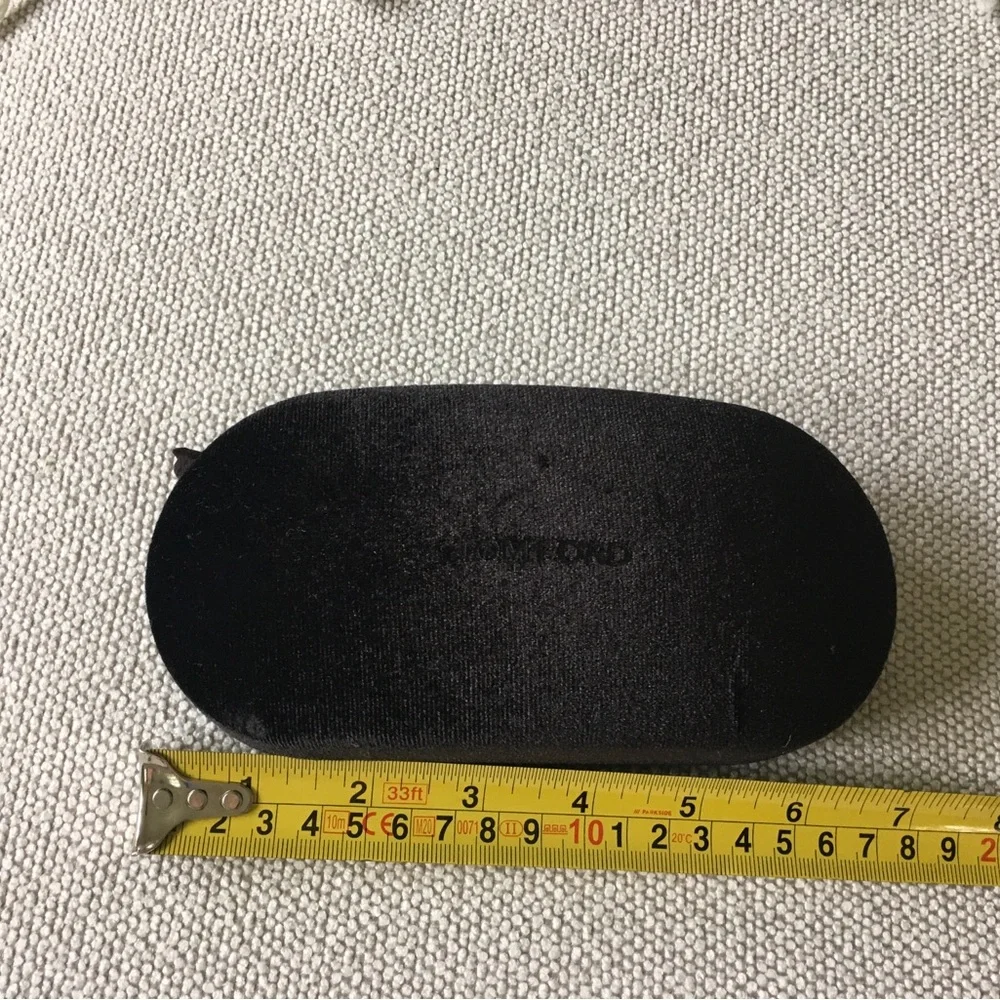 Tom Ford Black Velvet Eyewear hard Case with cloth